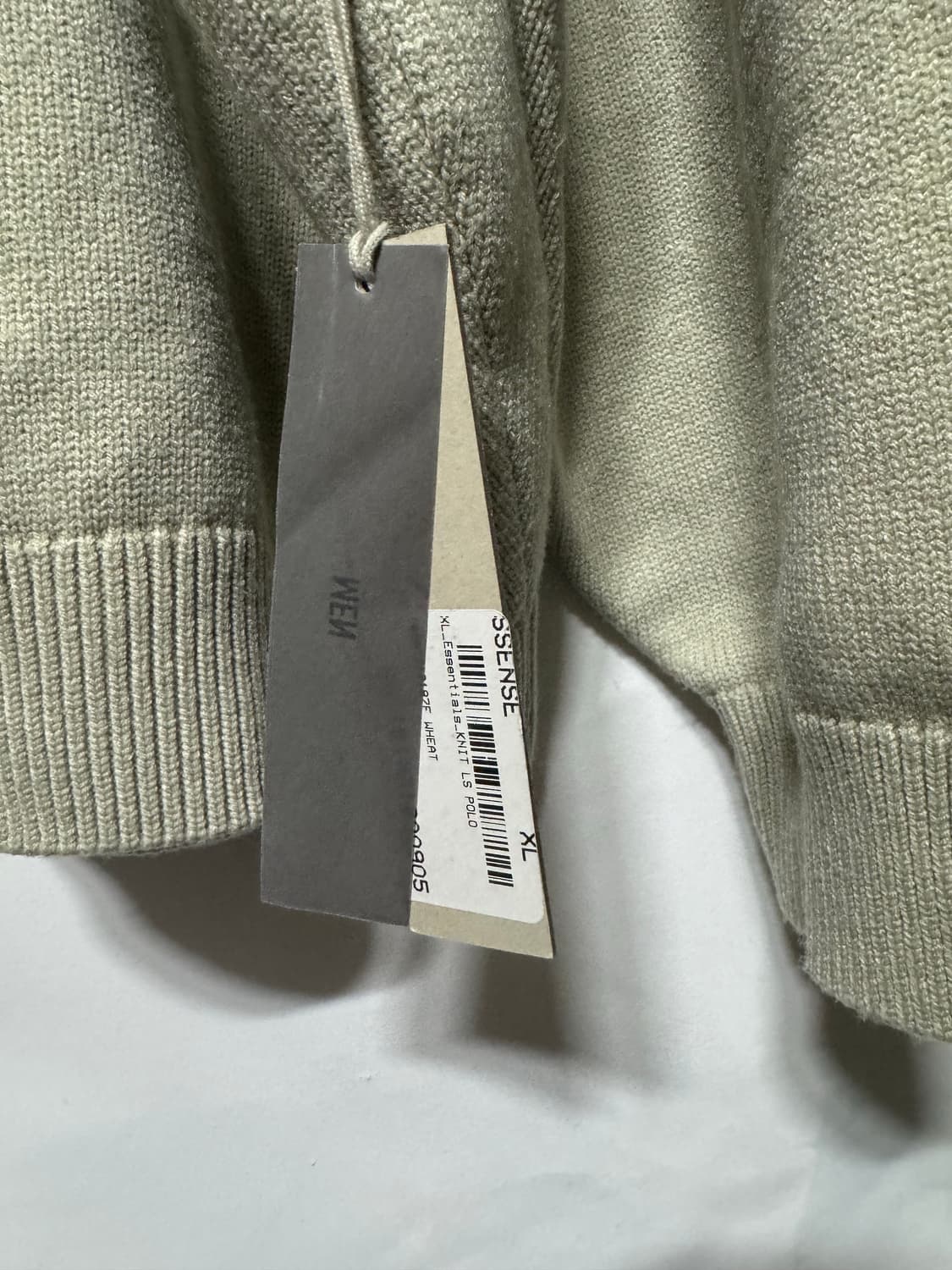 XL (새상품)피어오브갓 에센셜 1977 폴로 니트 상품이미지3