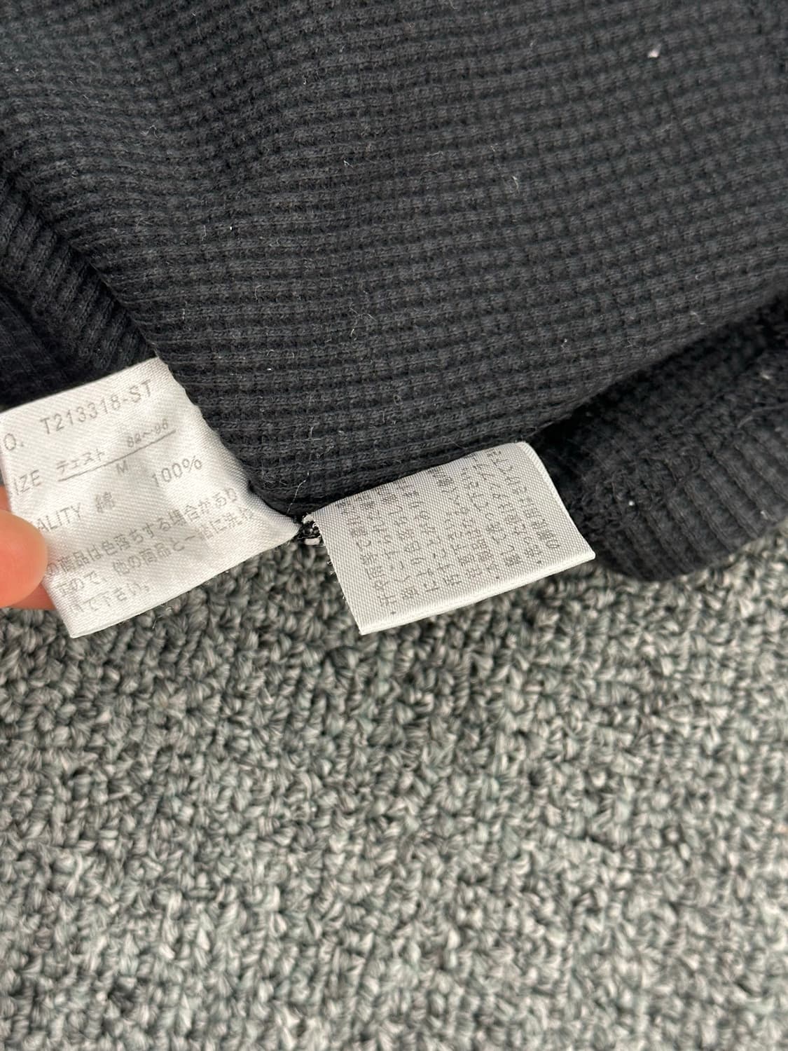 M)Japanese vintage 여성 패치 프린팅 골지 레이싱 반팔 상품이미지5