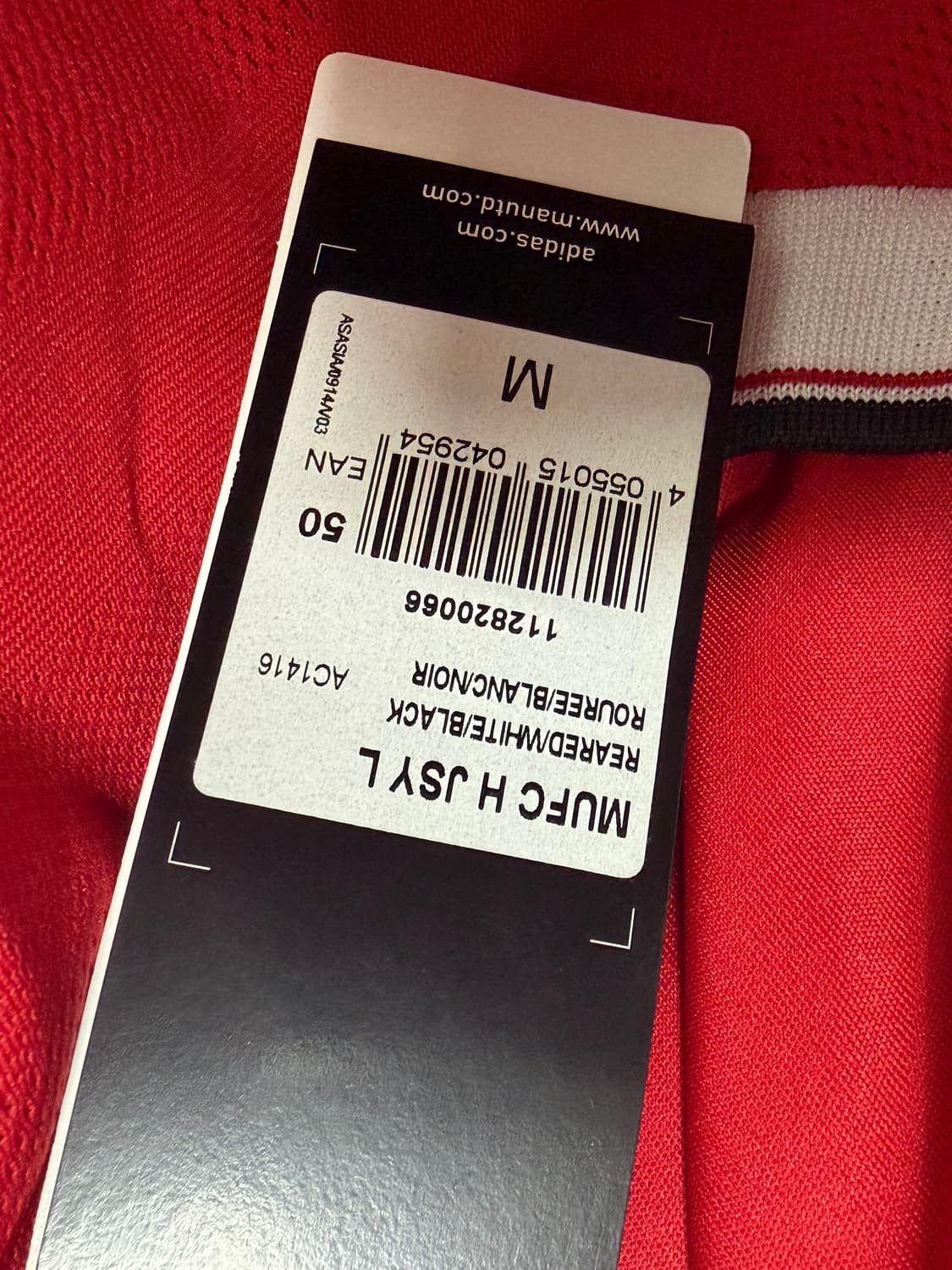 맨유 15-16 유니폼 택체 새상품 상품이미지3