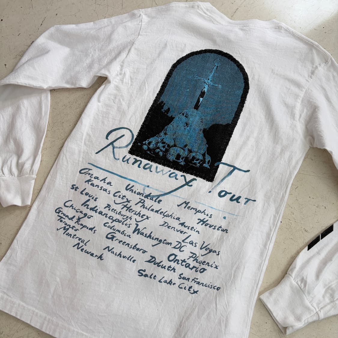 포스트말론 Hollywood's Bleeding 빈티지 롱슬리브 S 상품이미지8