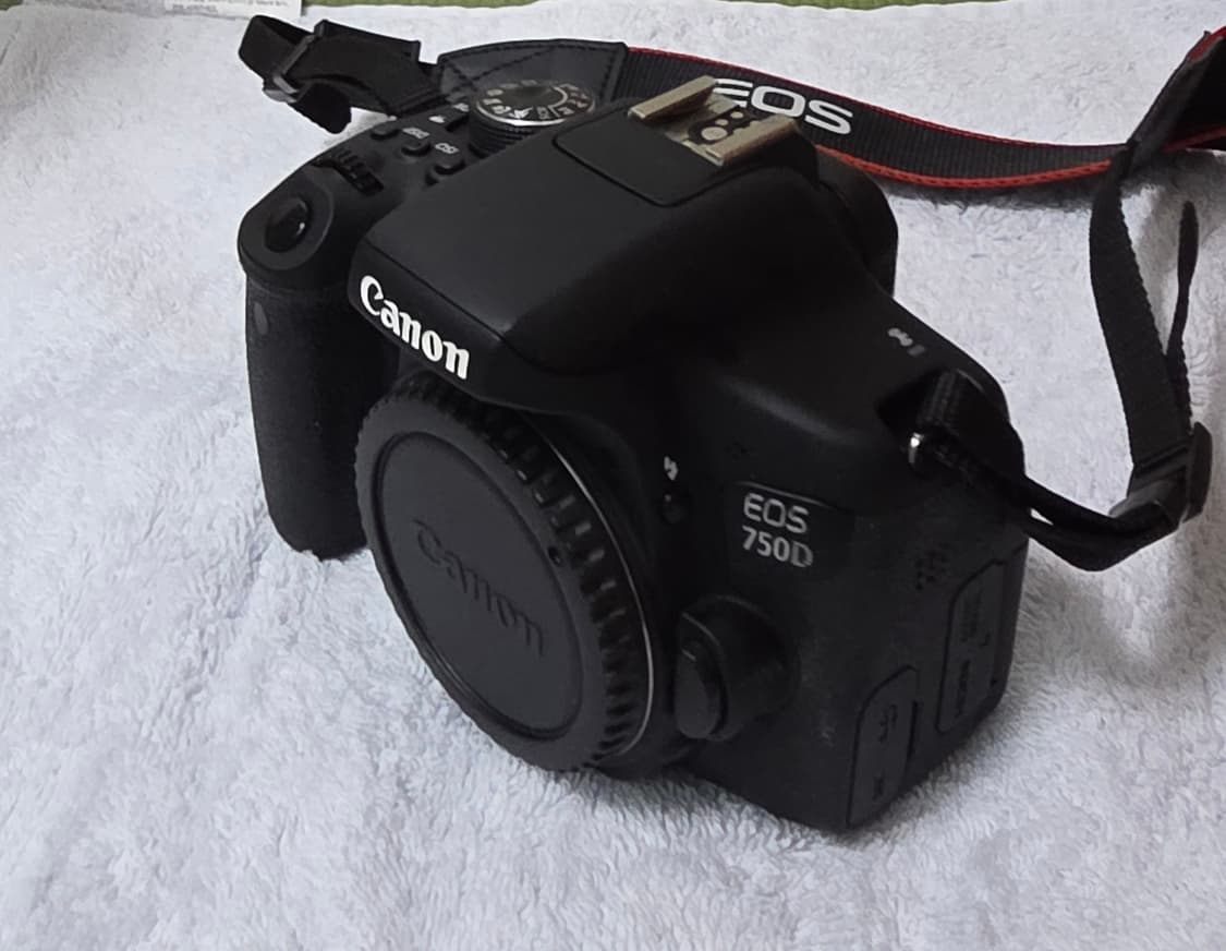 캐논 EOS 750D DSLR 카메라와 탐론 18-200mm 팝니다. 상품이미지1