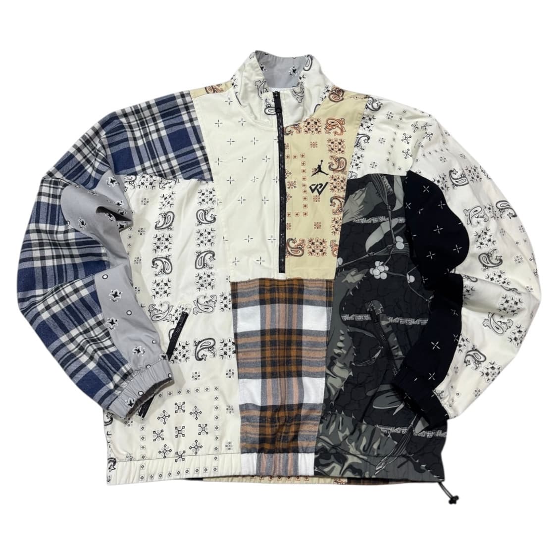 나이키 조던 x 러셀 웨스트브룩 패치워크 아노락 자켓 상품이미지1