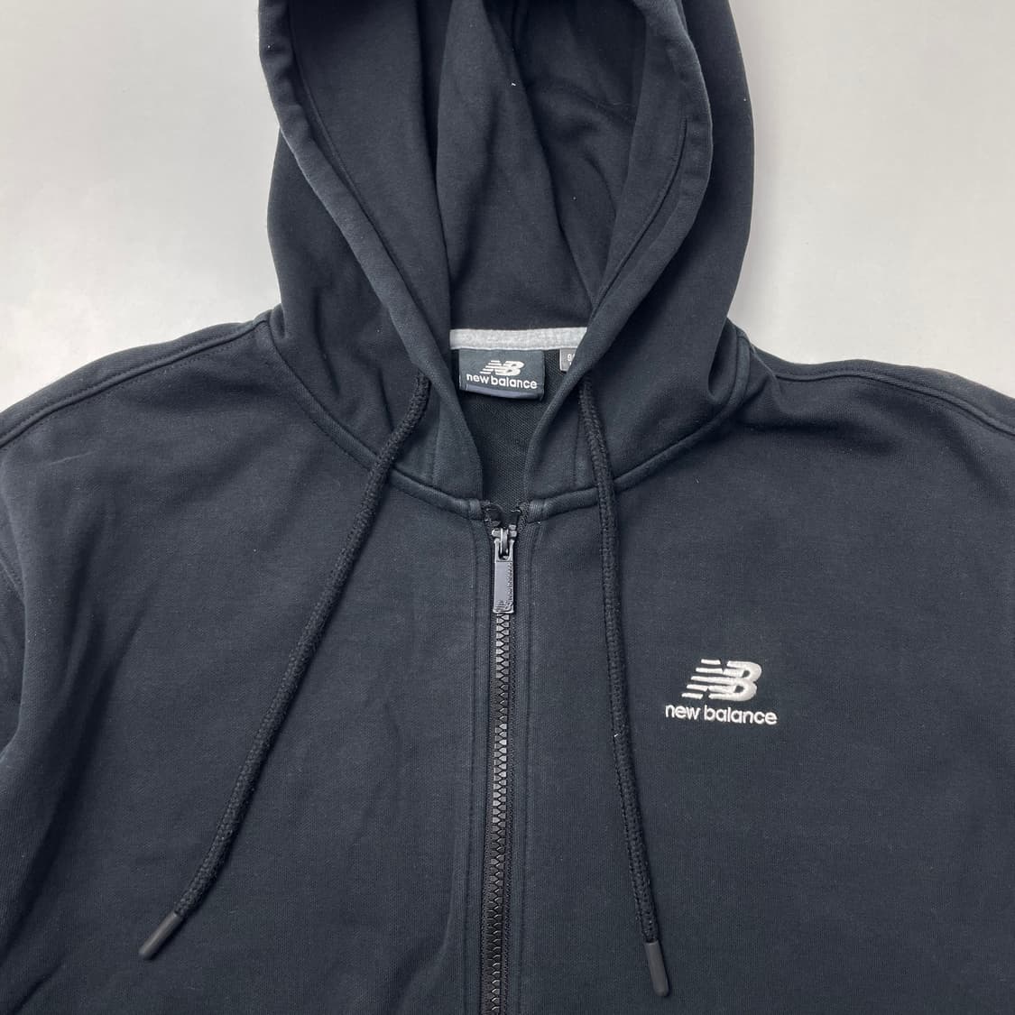 뉴발란스 블랙 후드집업 M 상품이미지3