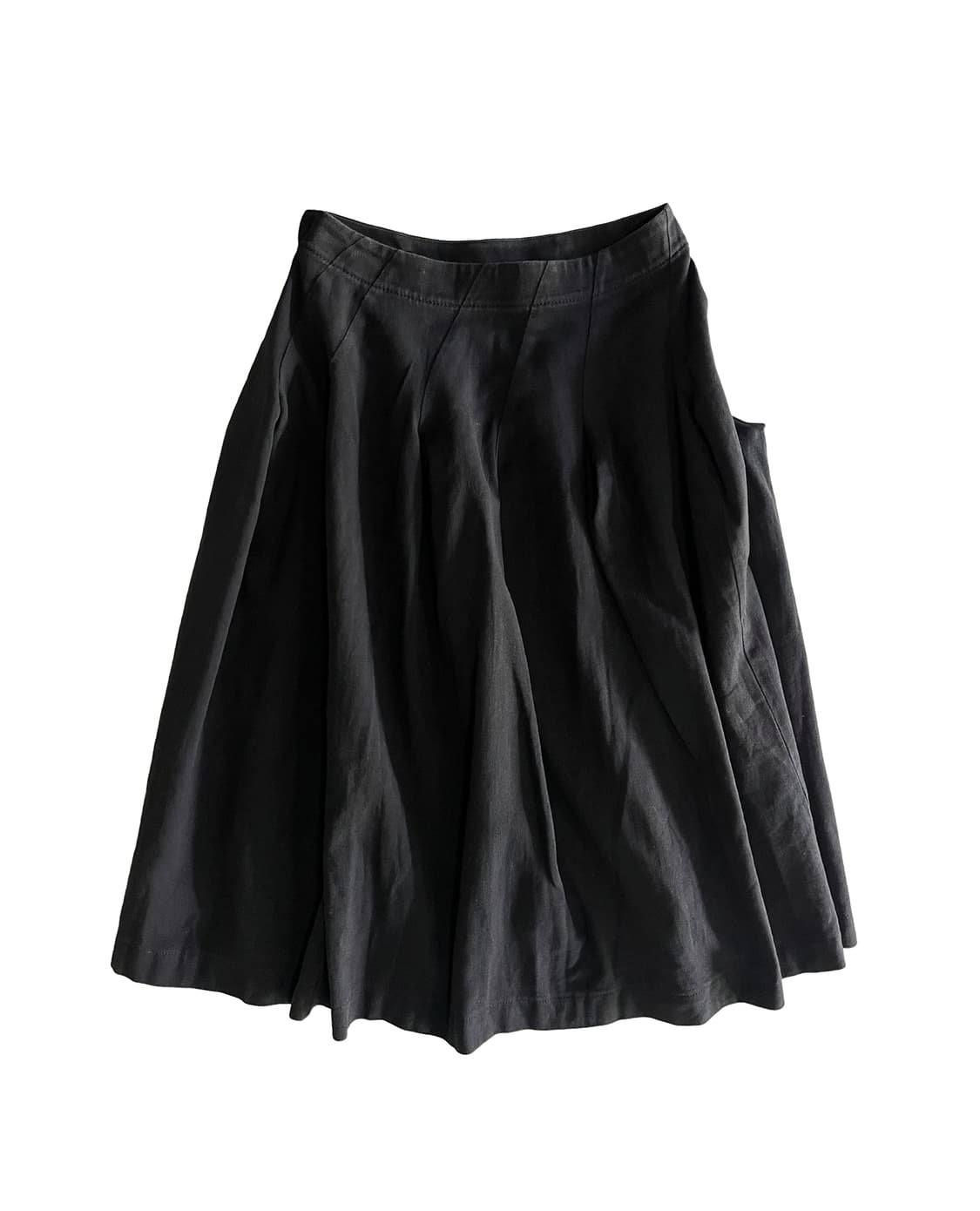 COMME DES GARCONS diagonal pleats skirt 상품이미지2