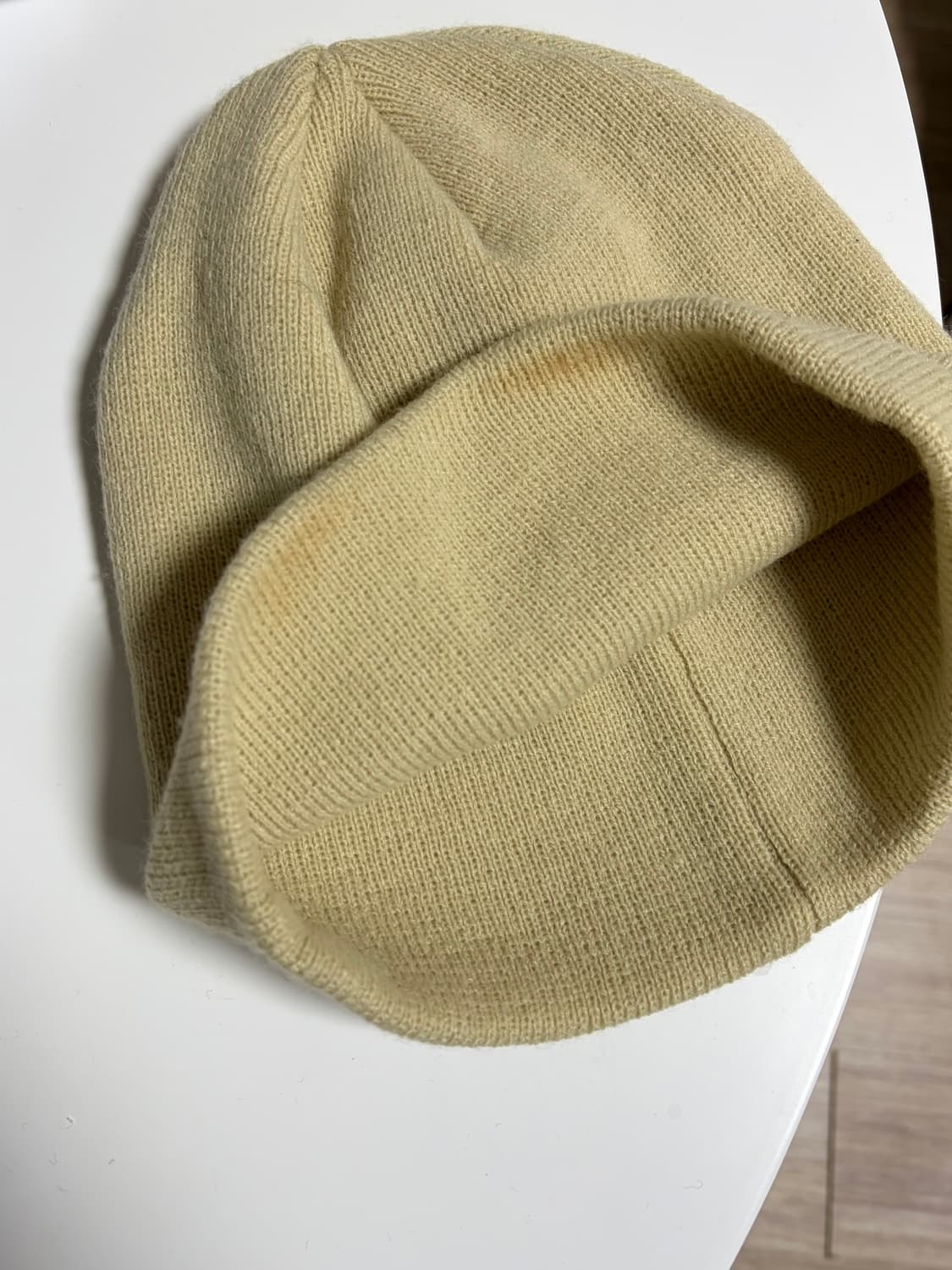 스투시 베이지 비니 상품이미지2