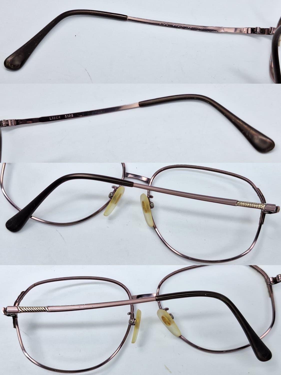 ACC LIBER 리베르 쥬얼리 티타늄 여성 안경테 안경/빈티지 일본 수 상품이미지3