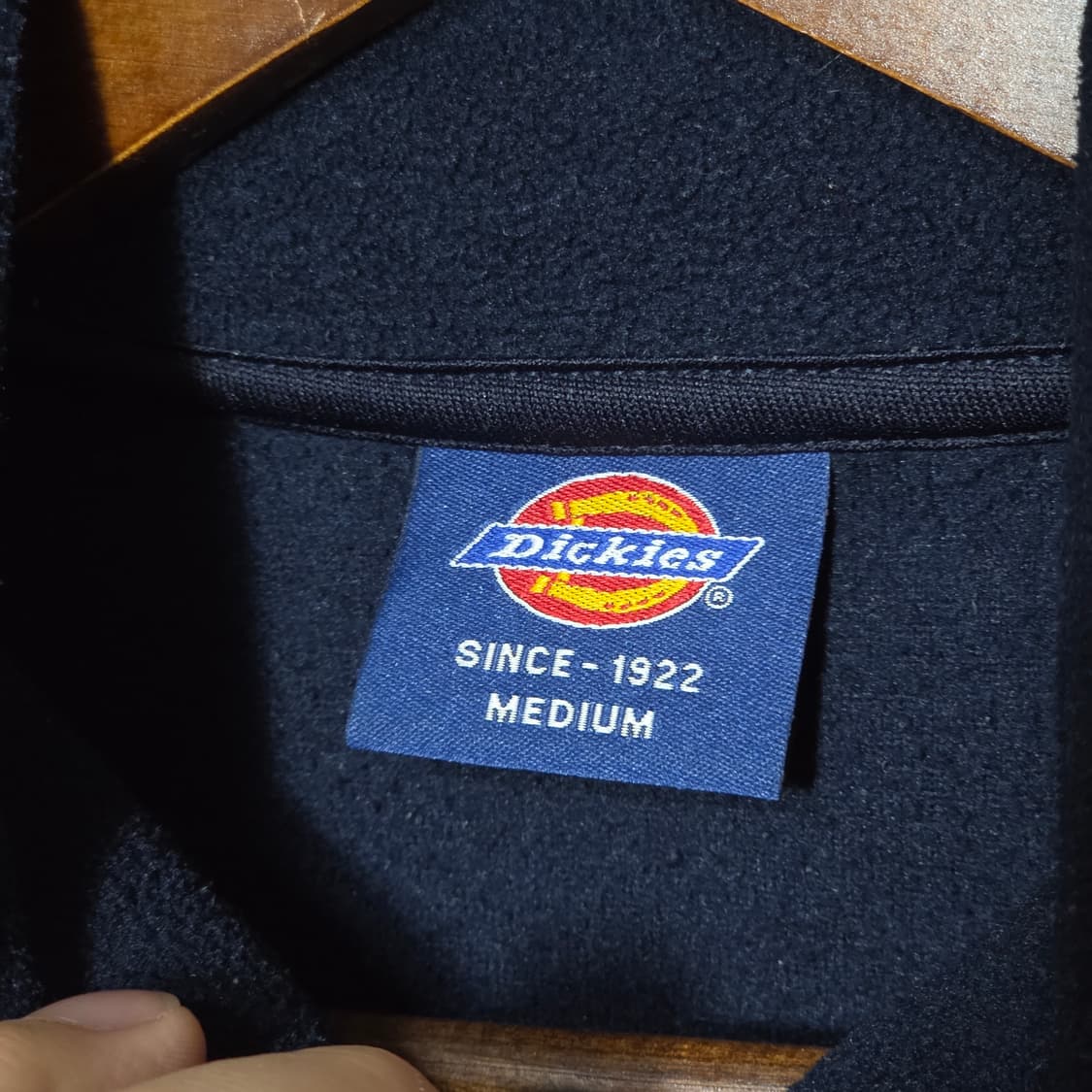 디키즈 네이비 후리스 집업 상품이미지8