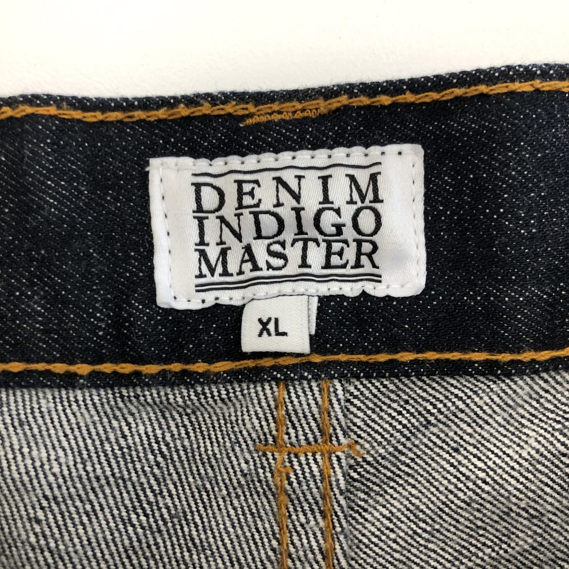 데님인디고마스터 더블니 와이드데님진 33-34 인치 상품이미지5