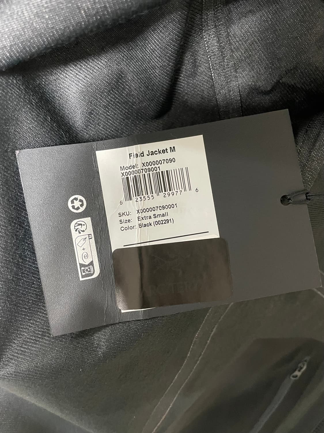 [XS]23베일런스 필드 재킷 블랙 상품이미지5