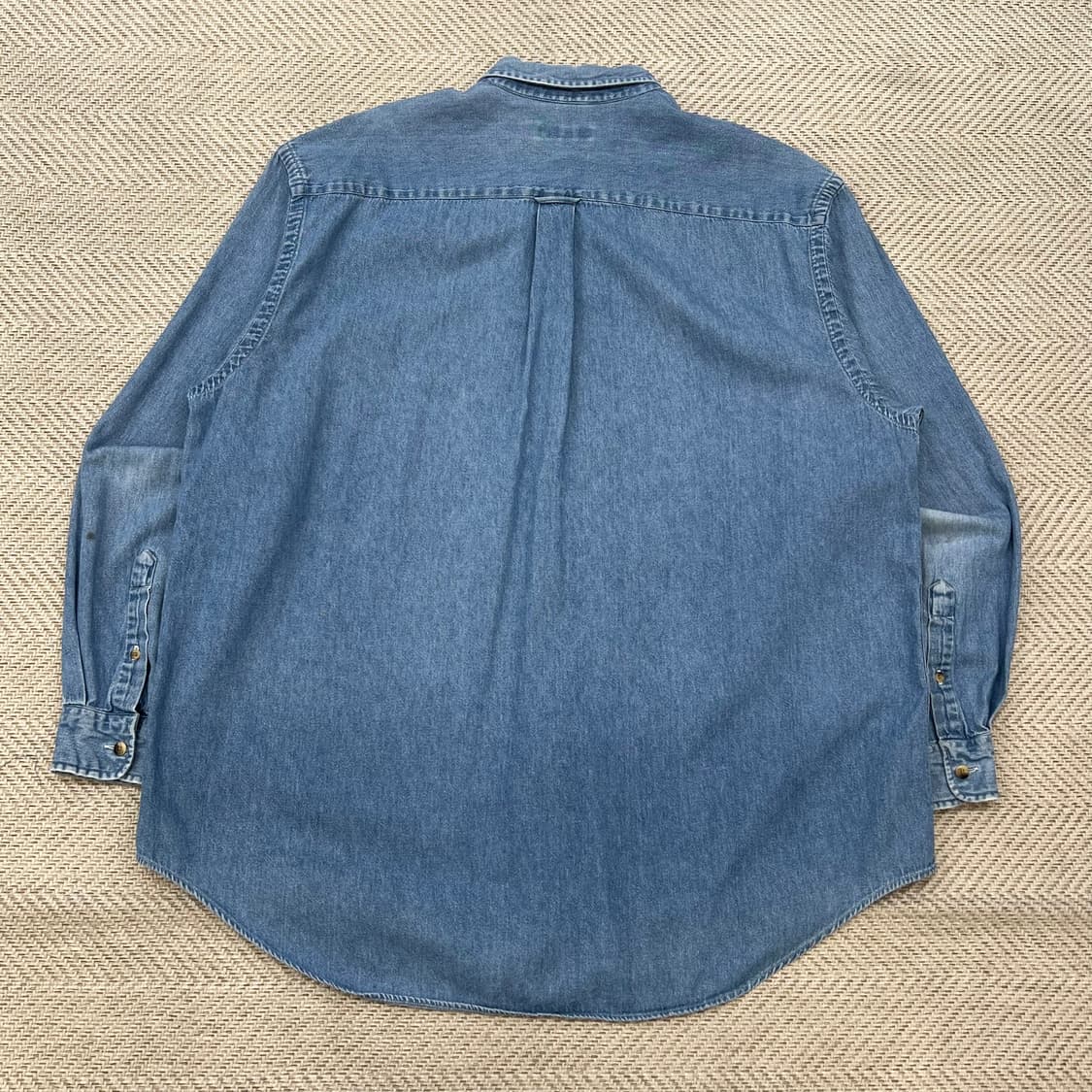 노티카 오버핏 데님 셔츠 r3142 상품이미지2