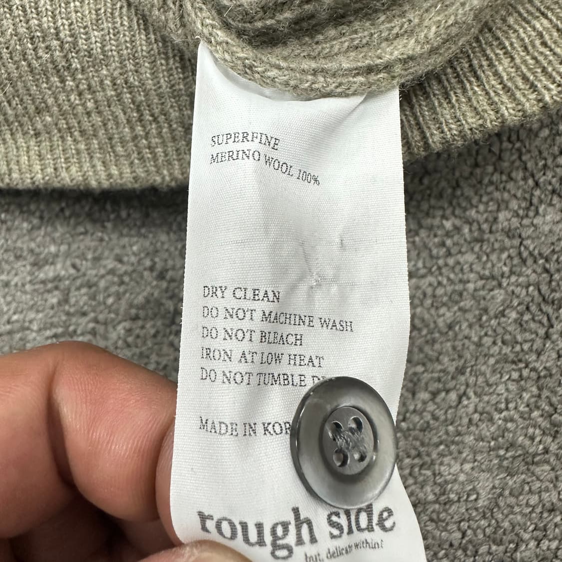 러프사이드 카라넥 니트 상품이미지4