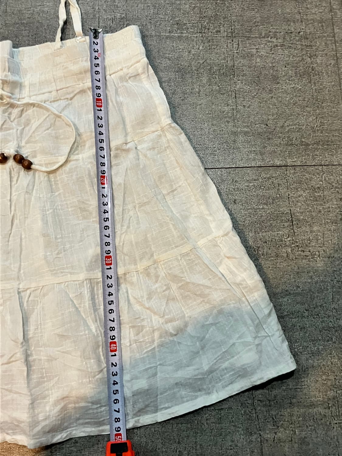 일본빈티지 하구미모리걸 달천깔페어리 보헤미안 슬리브리스나시탑 상품이미지3