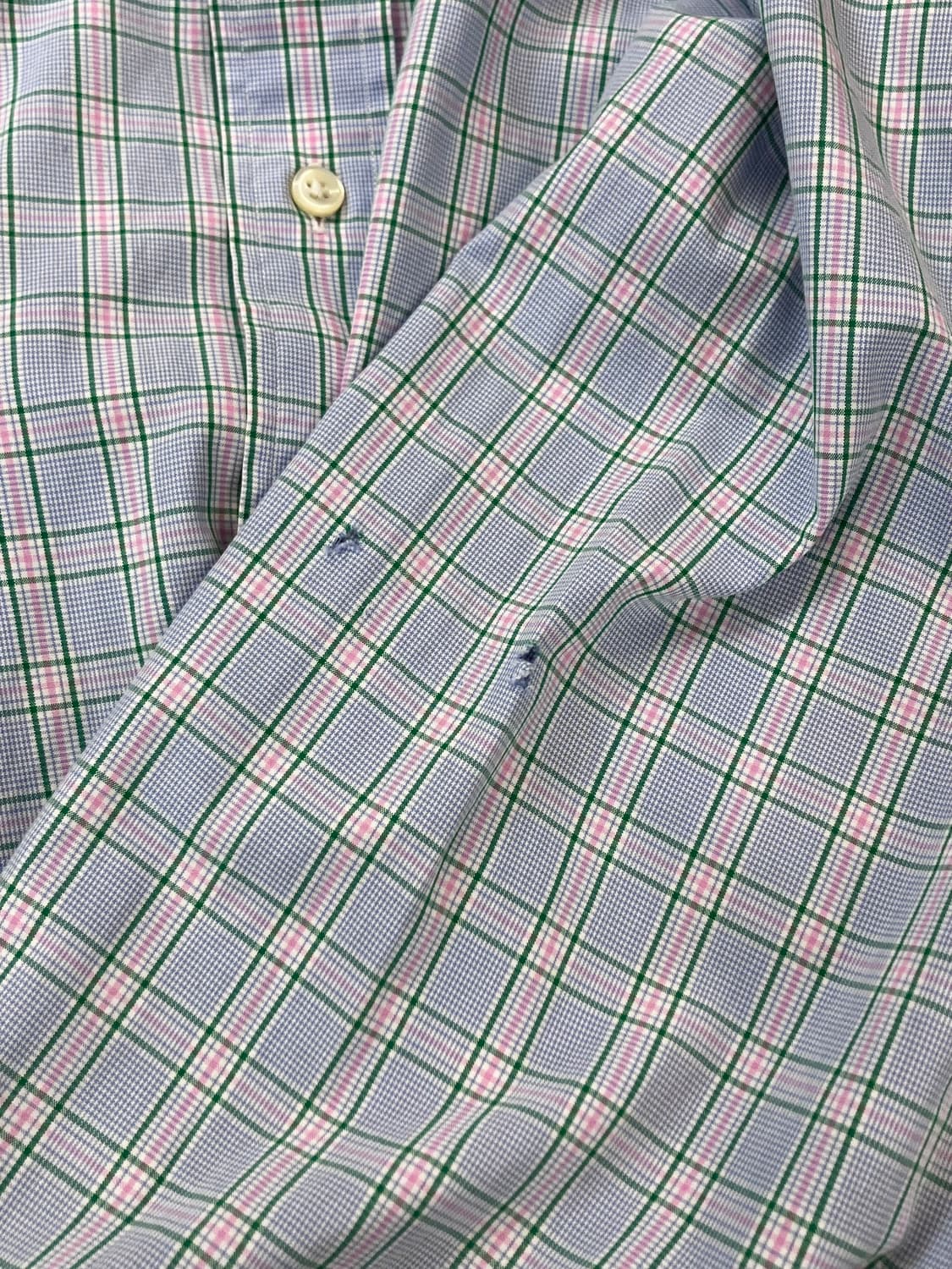 폴로 랄프로렌 체크 셔츠 스카이블루 #csz4103 상품이미지6