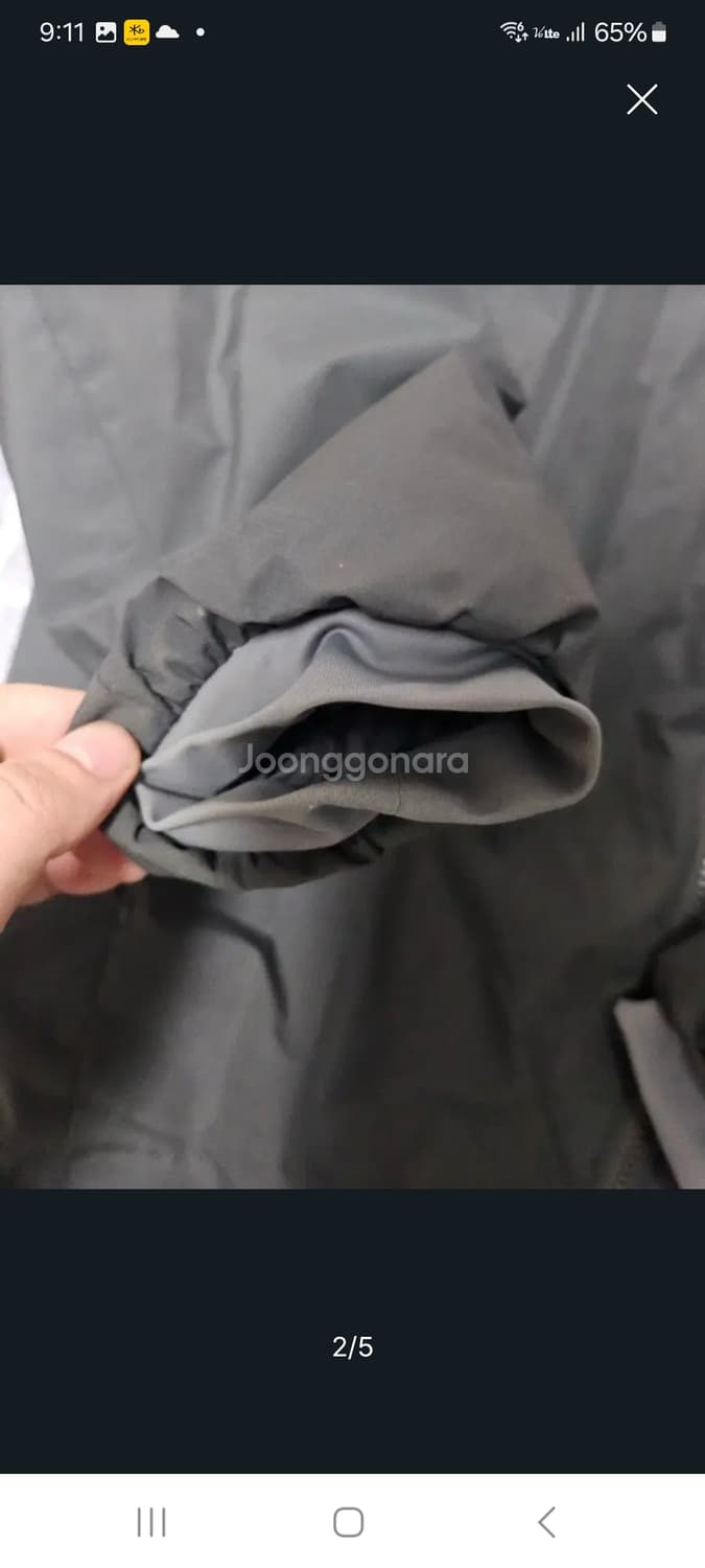 아크테릭스  경량. 자켓.   M/L 상품이미지2