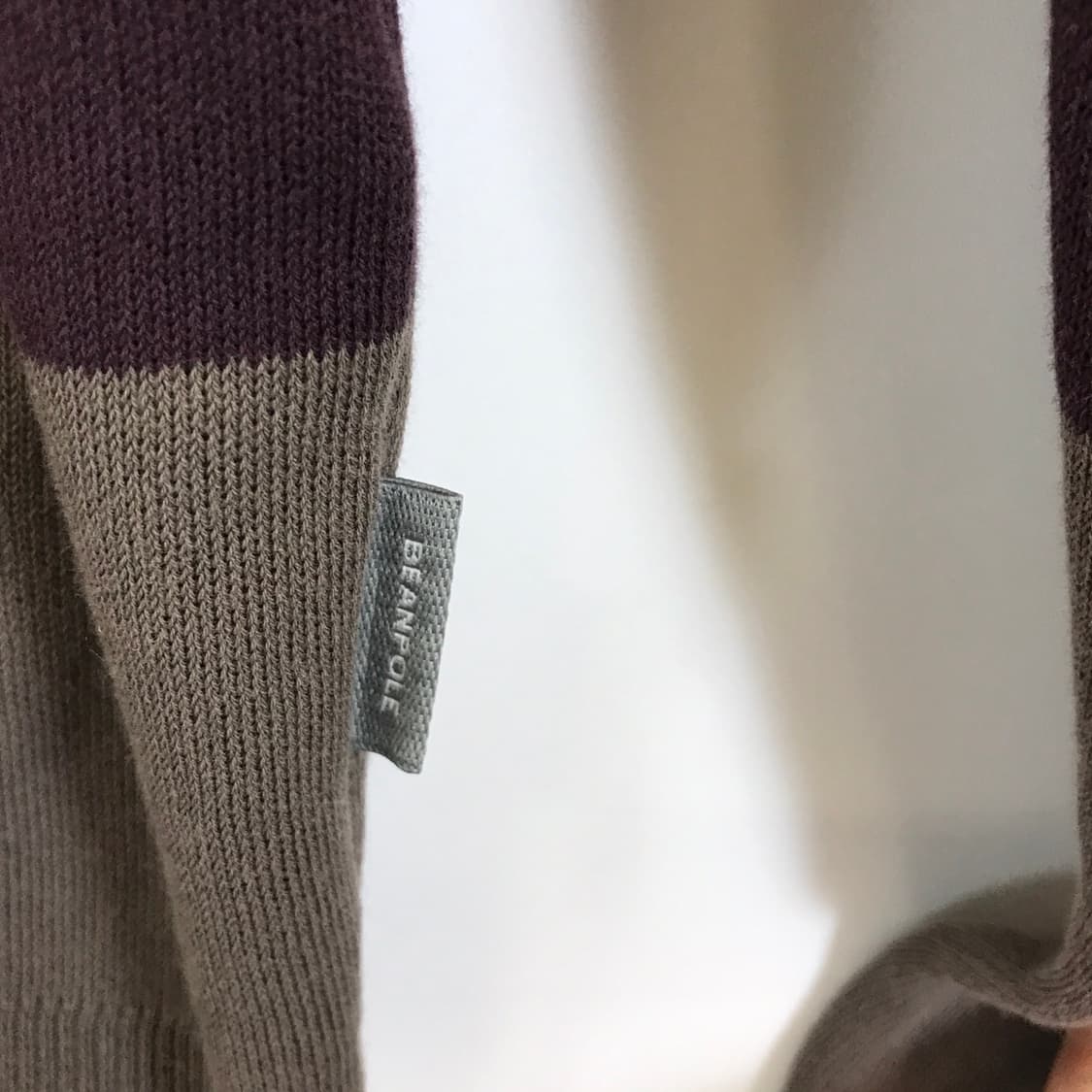 빈폴 스트라이프 니트집업 [100사이즈] 상품이미지4