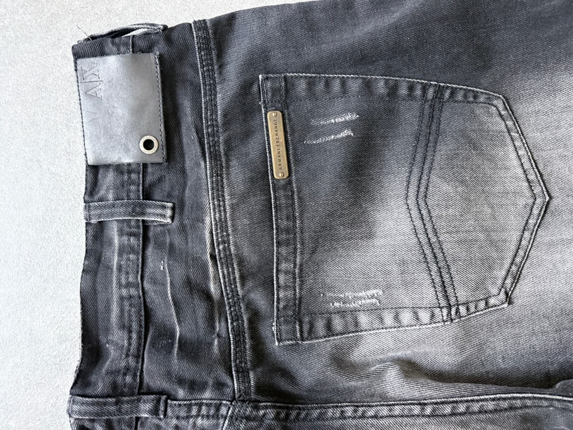(38) 아르마니 익스체인지 00s 데님 팬츠 상품이미지3