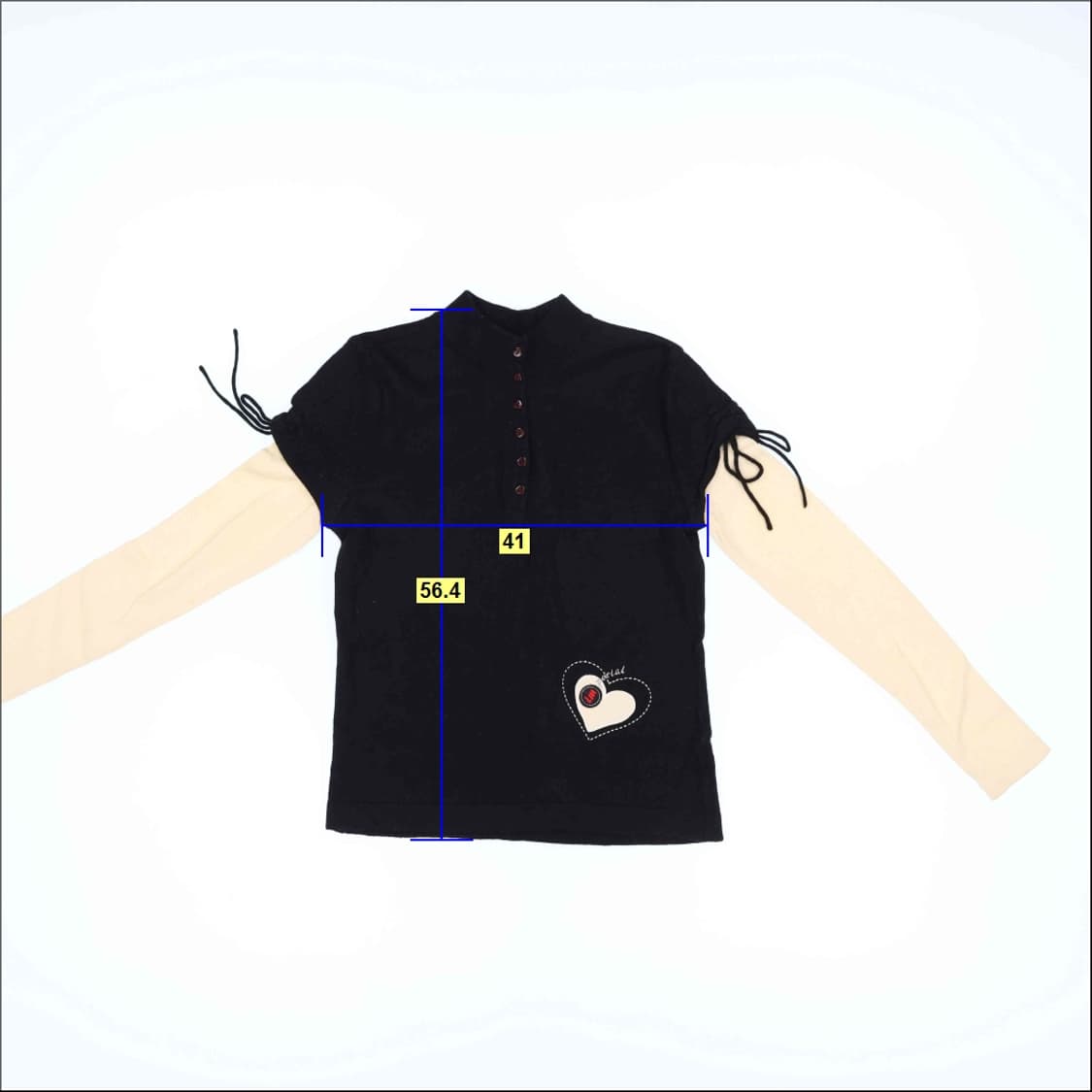 [95] 임페리얼 여성 레이어드 긴팔티셔츠 1215H1 상품이미지5