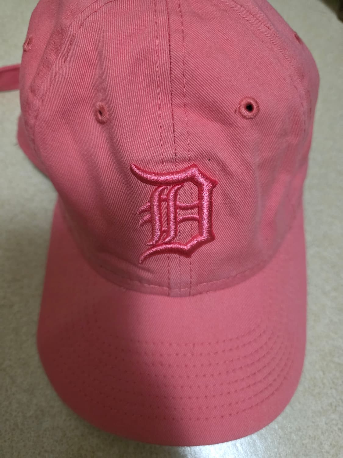 MLB 여성용 디트로이트 타이거즈 핑크 모자 상품이미지1