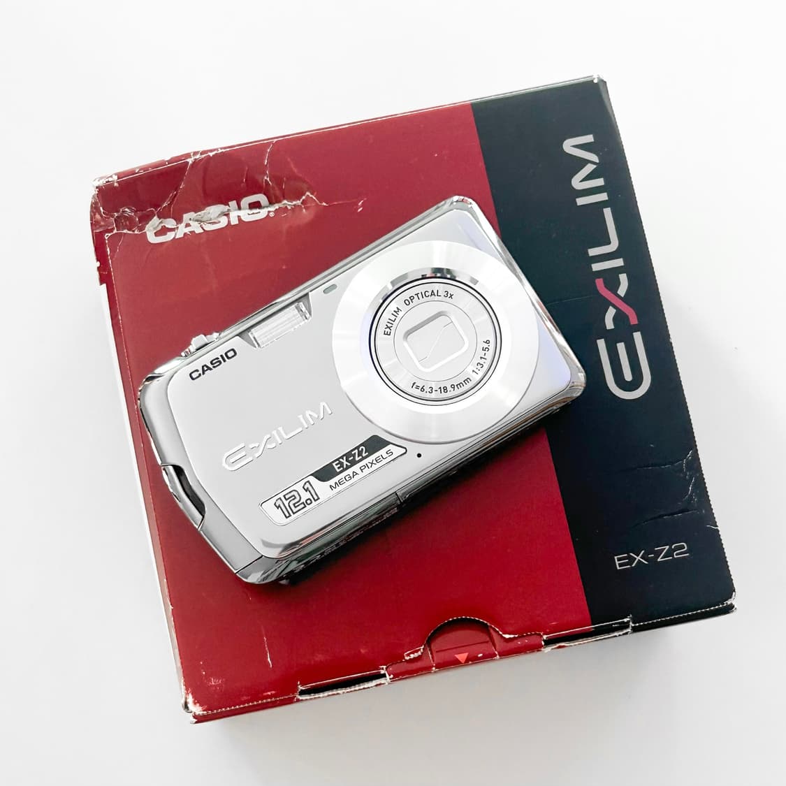 (풀박스)카시오 엑슬림 ex-z2 (광택실버) 빈티지 디카 상품이미지4