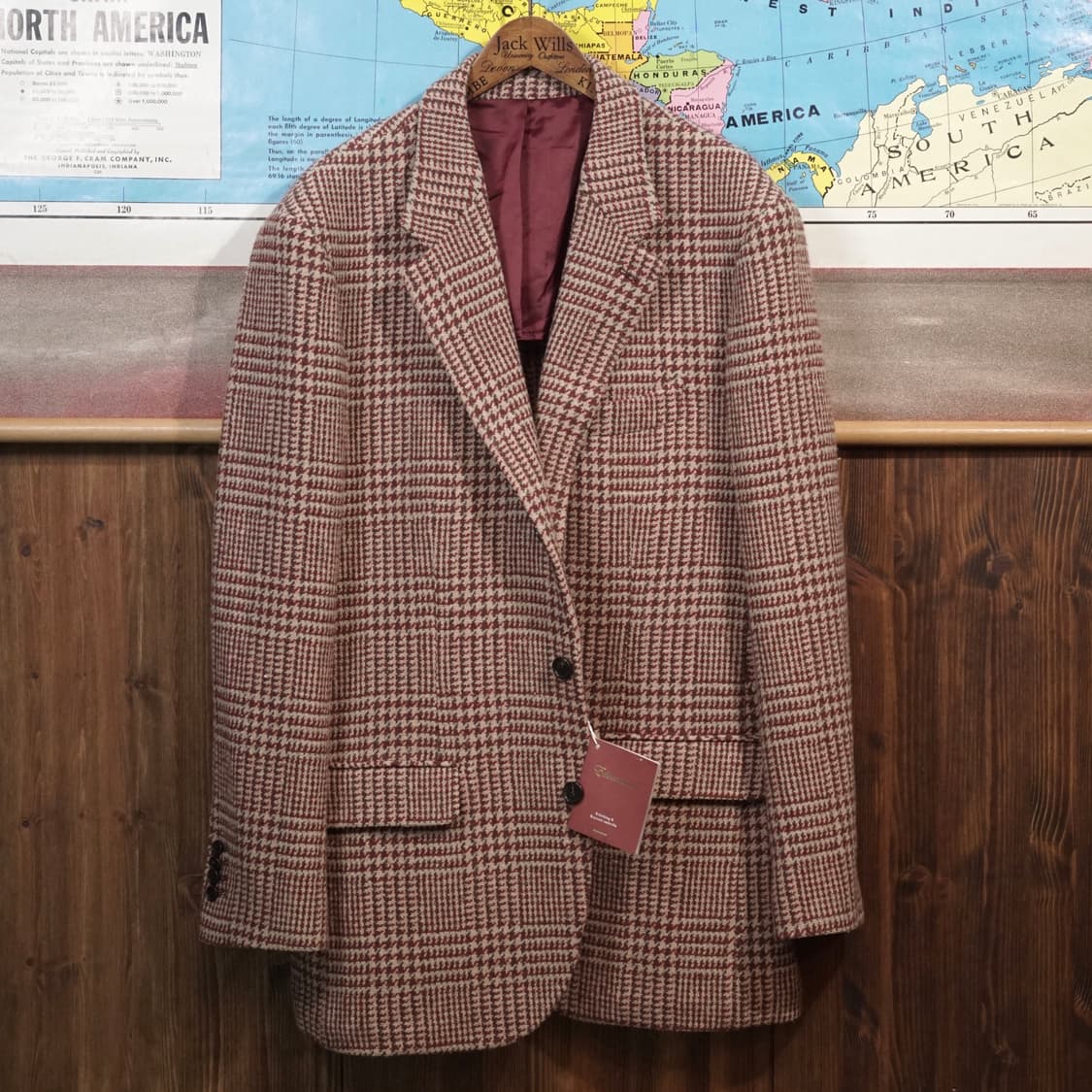 에드워드맥스 울 체크 자켓 상품이미지1