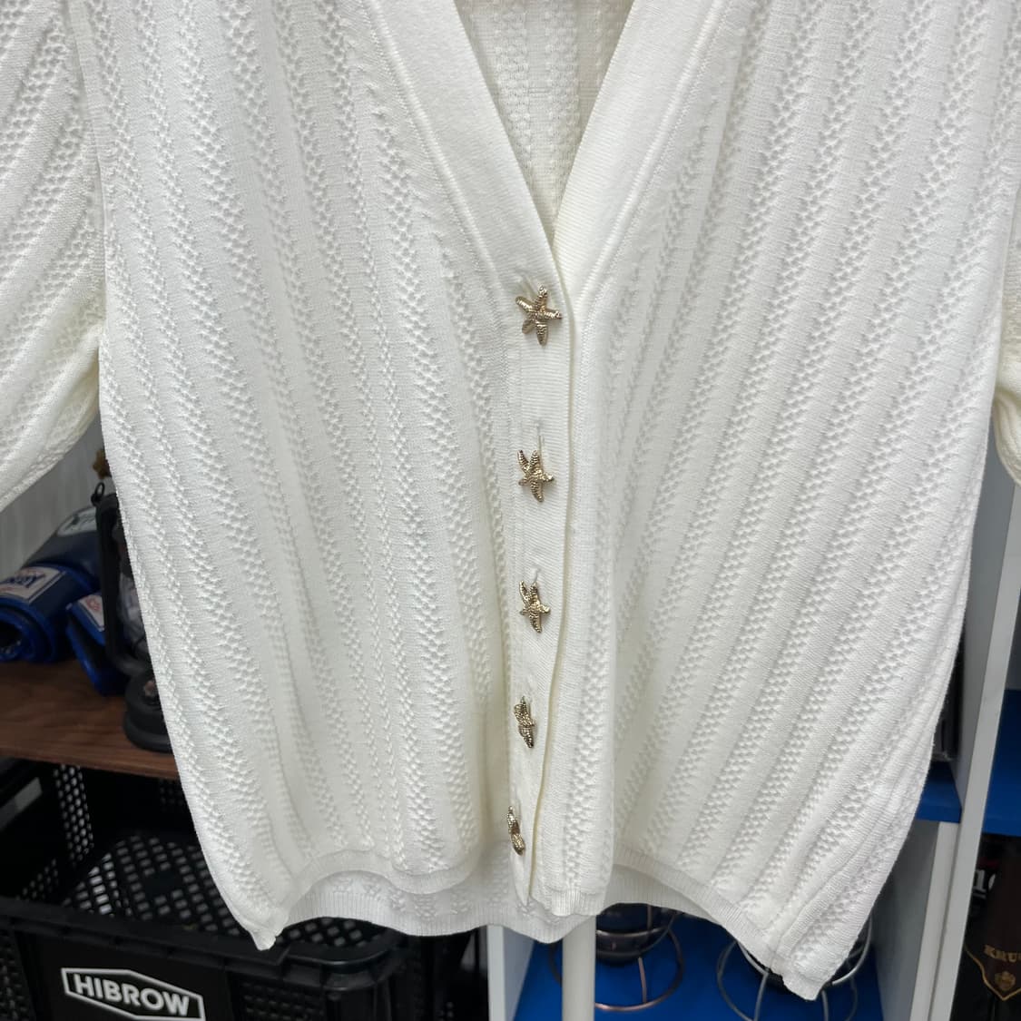 산드로 브이넥 반팔 가디건 2 상품이미지3