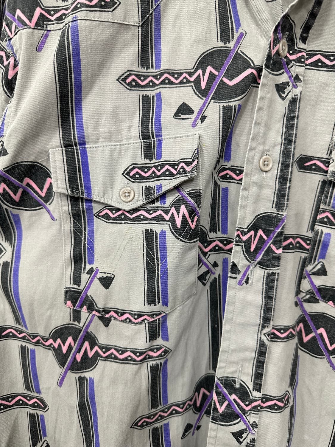 랭글러 패턴 셔츠 상품이미지3