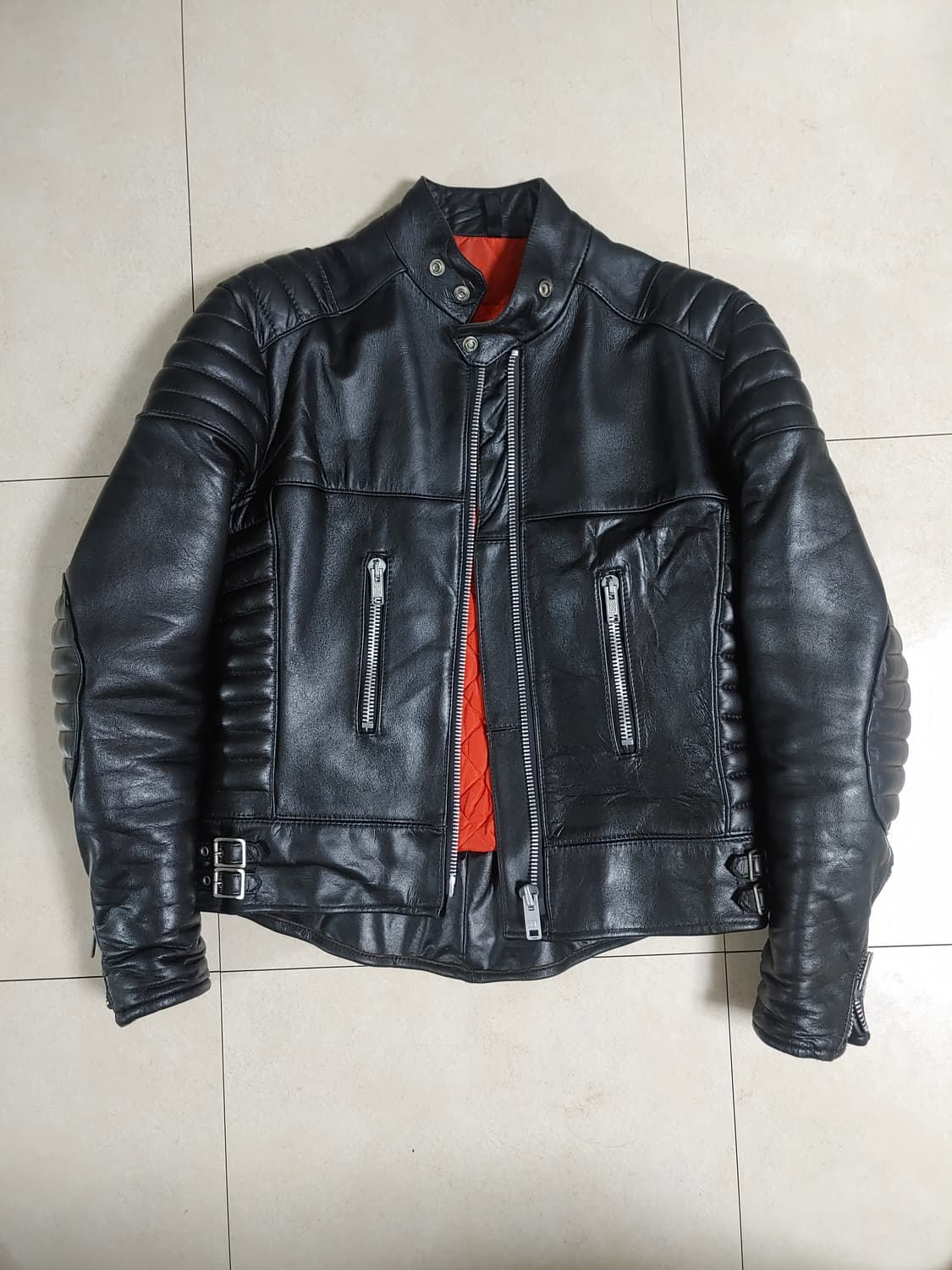 빈티지 mascot 바이커자켓 상품이미지1