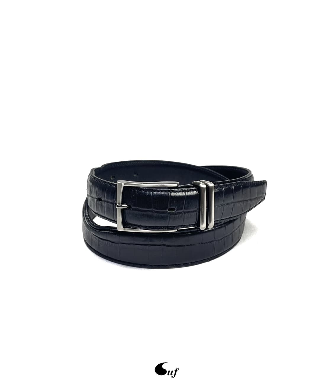 embossed leather belt 상품이미지1