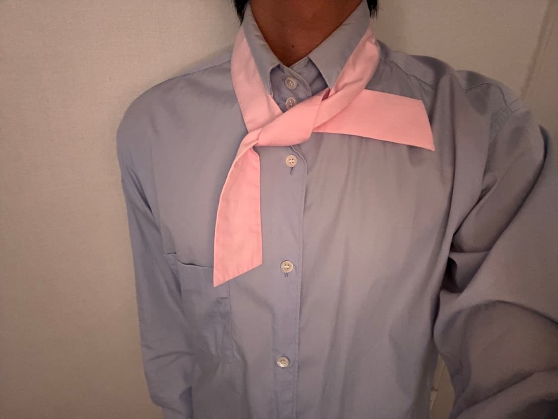 comme des garcons_pink tie shirts 상품이미지7