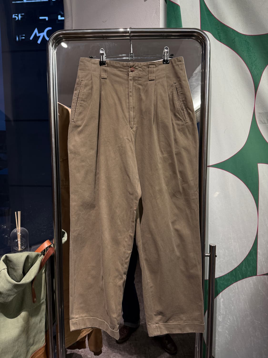 80-90s Ralph Lauren Country  투턱 팬츠  상품이미지1