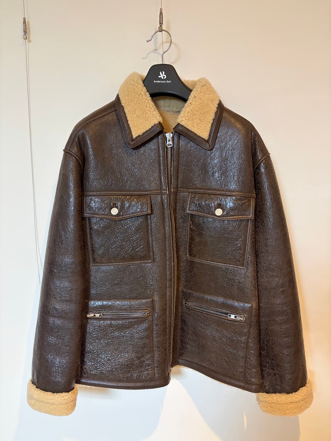 앤더슨벨 무스탕 자켓 상품이미지1