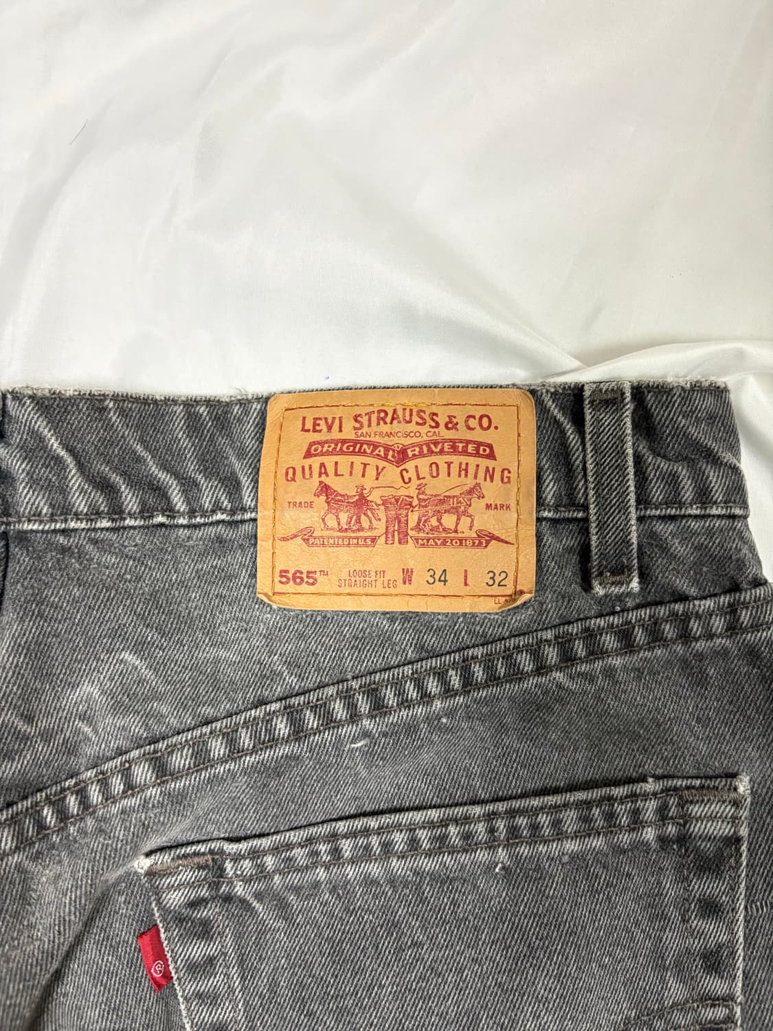 (34x32) 90s 리바이스 565 made in usa 상품이미지9