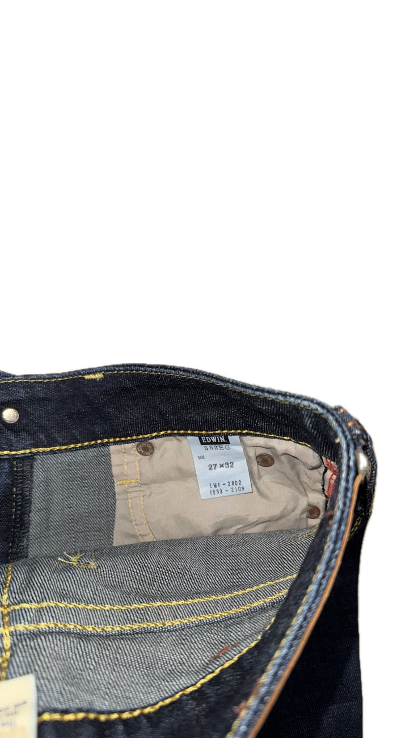 EDWIN 로우라이즈 데님 팬츠 / 일본 빈티지 상품이미지3