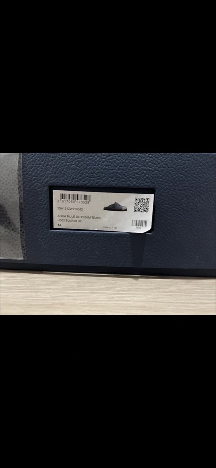 디올 티어스 뮬 오블리크 슬리퍼 42사이즈 상품이미지3