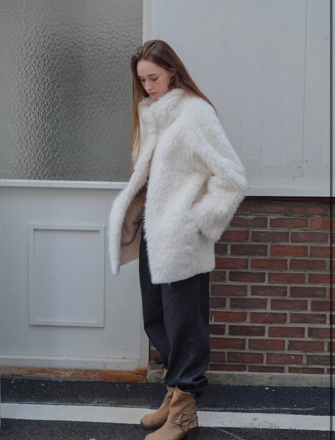 르오버클래식 퍼자켓 상품이미지2