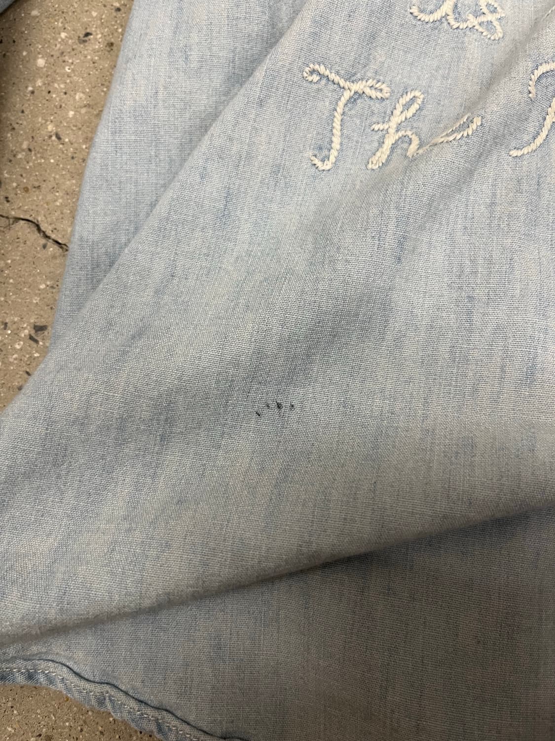 휴먼메이드 샴브레이 셔츠 xxl팝니다 상품이미지4