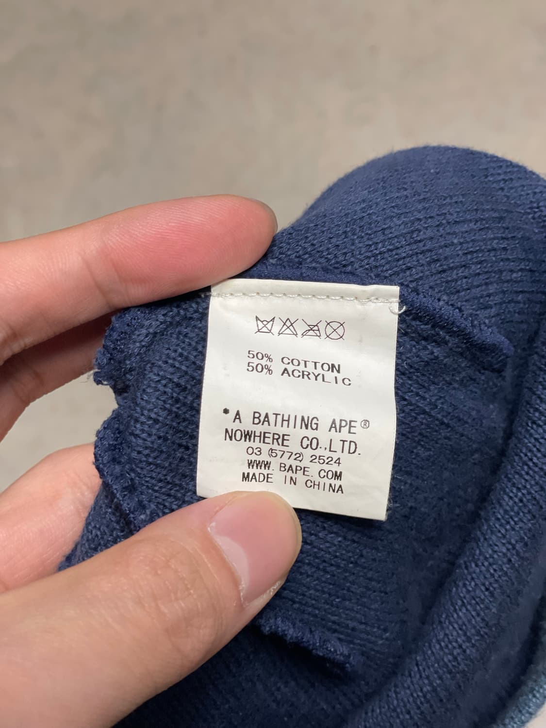 빈티지 베이프 비니 상품이미지3