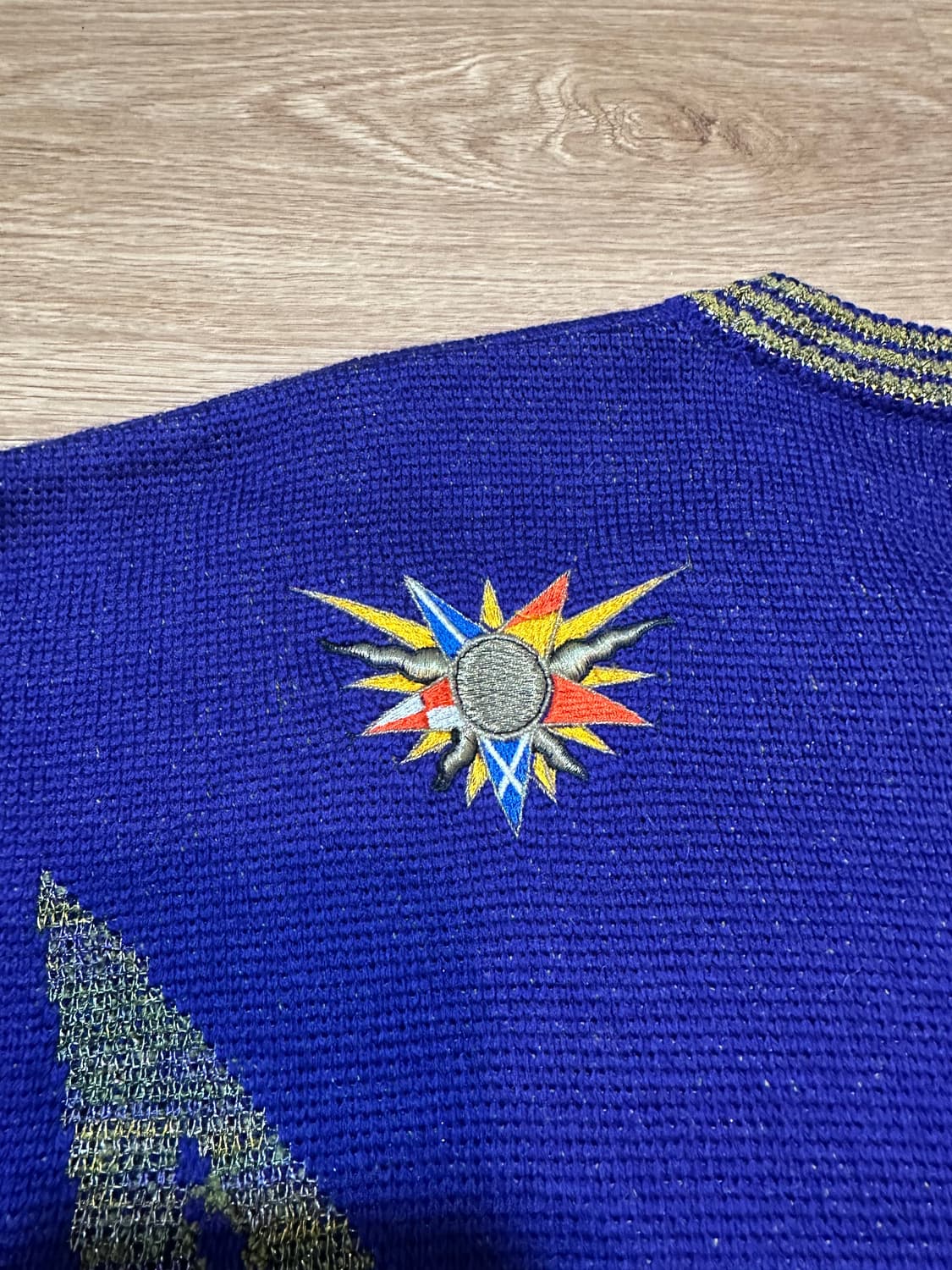 Jumbo 빈티지 패턴 니트 상품이미지5