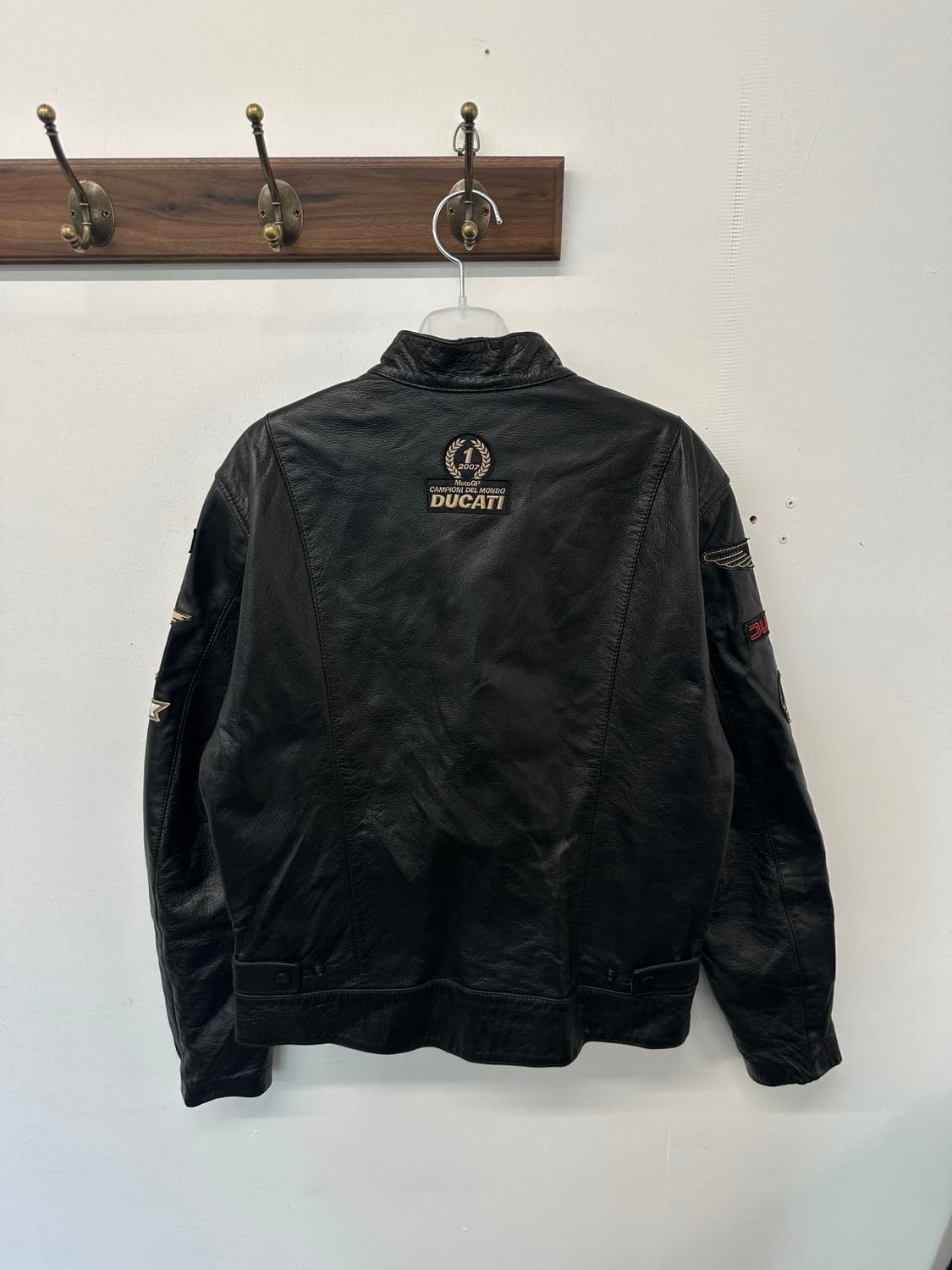 46)DUCATI × DAINESE 2007 벨롭 레더 자켓 상품이미지3