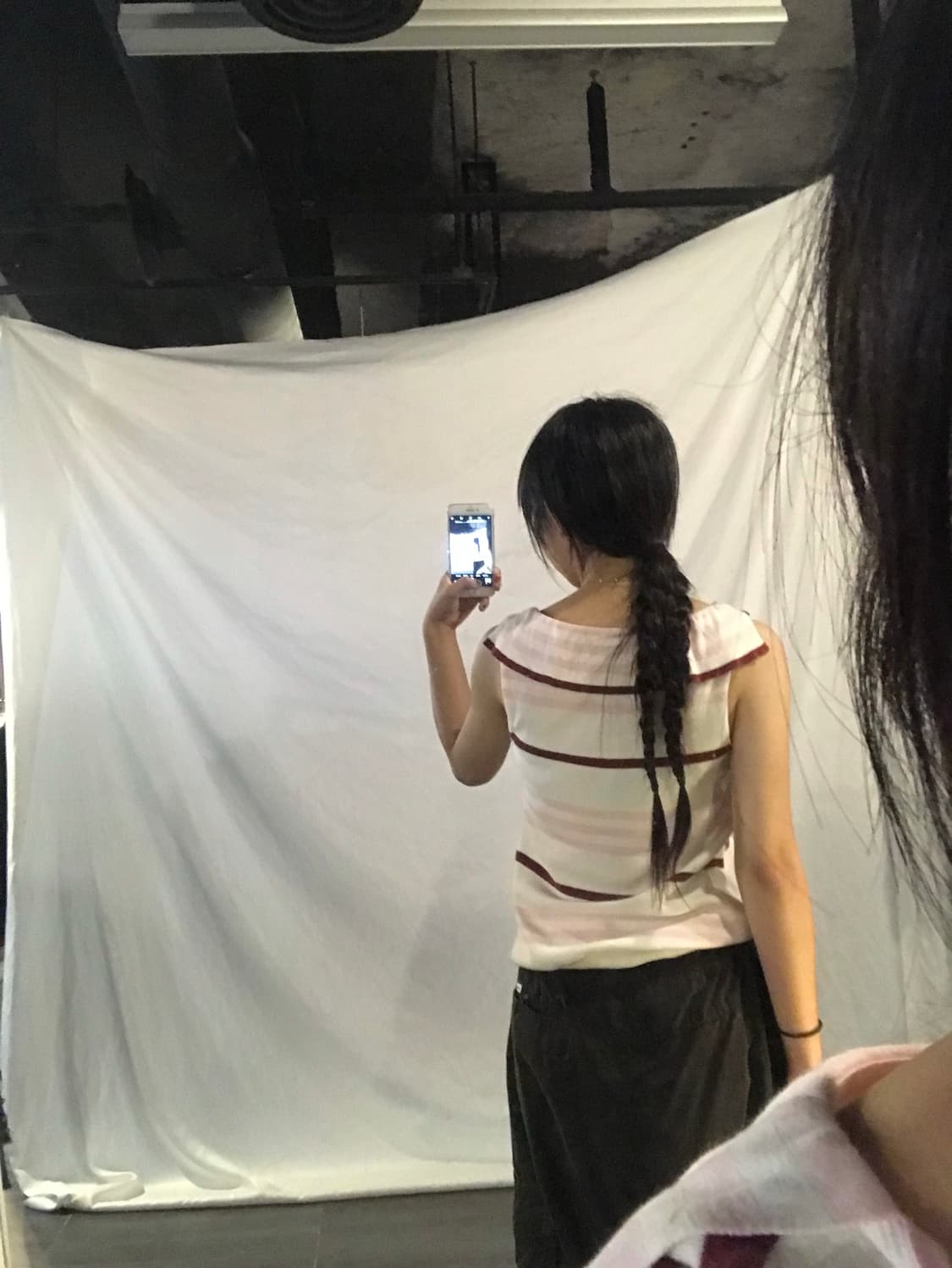 Burberry frill neck stripe sleeveless 상품이미지7