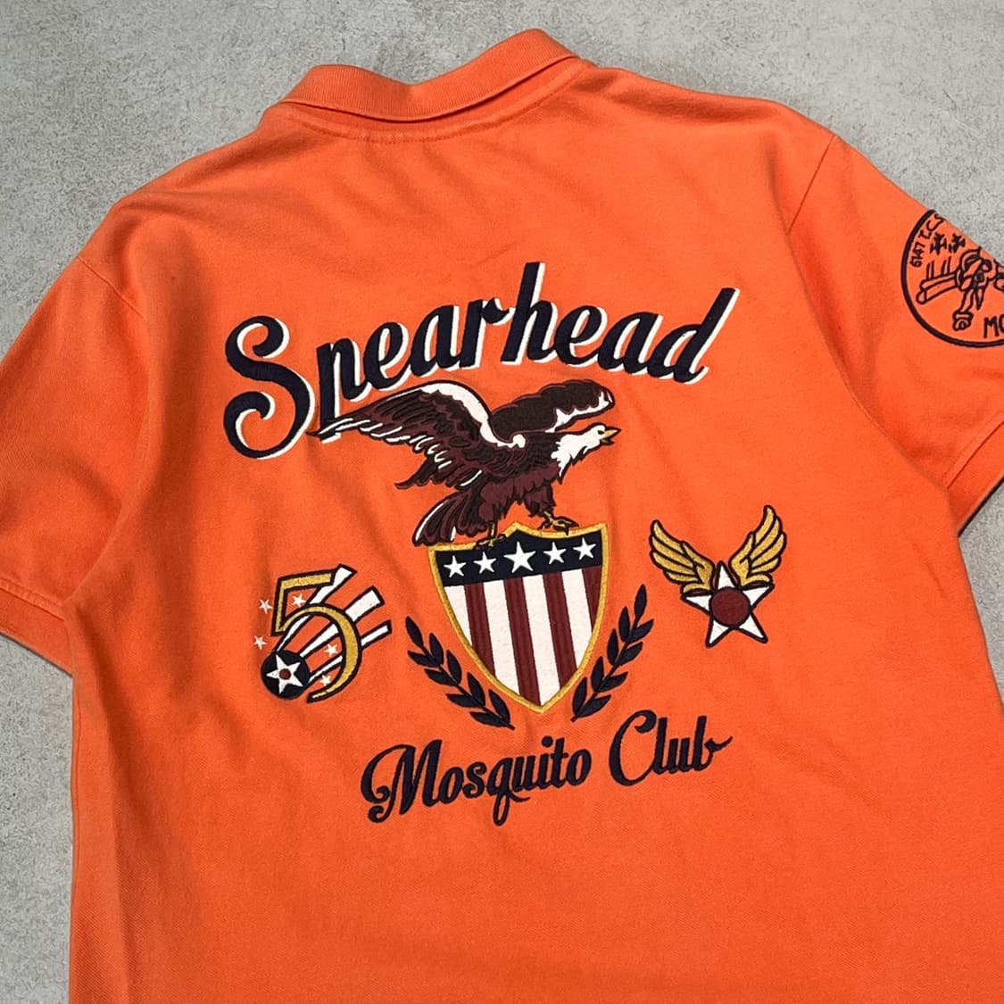 아비렉스 자수 반팔카라티 s10665 상품이미지4