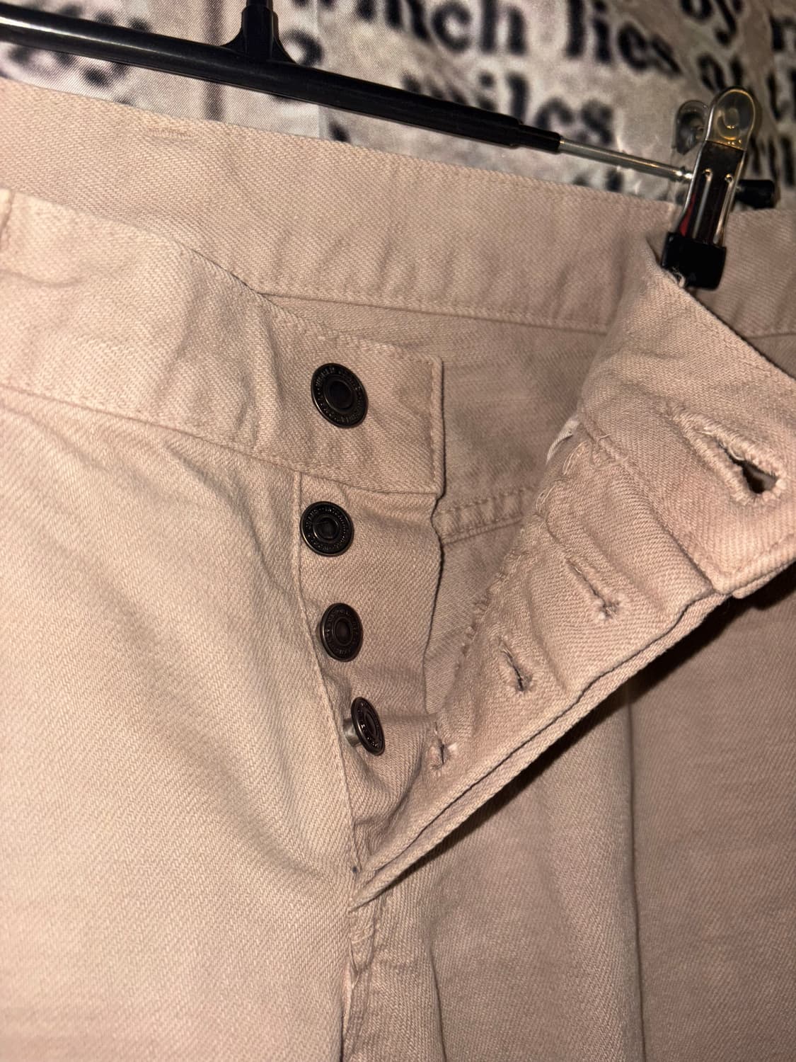 beige grunge denim pants 상품이미지6