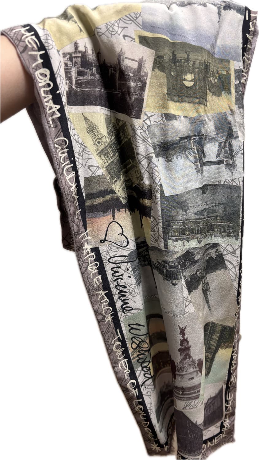 (정품) 비비안웨스트우드 스카프 새상품 상품이미지1