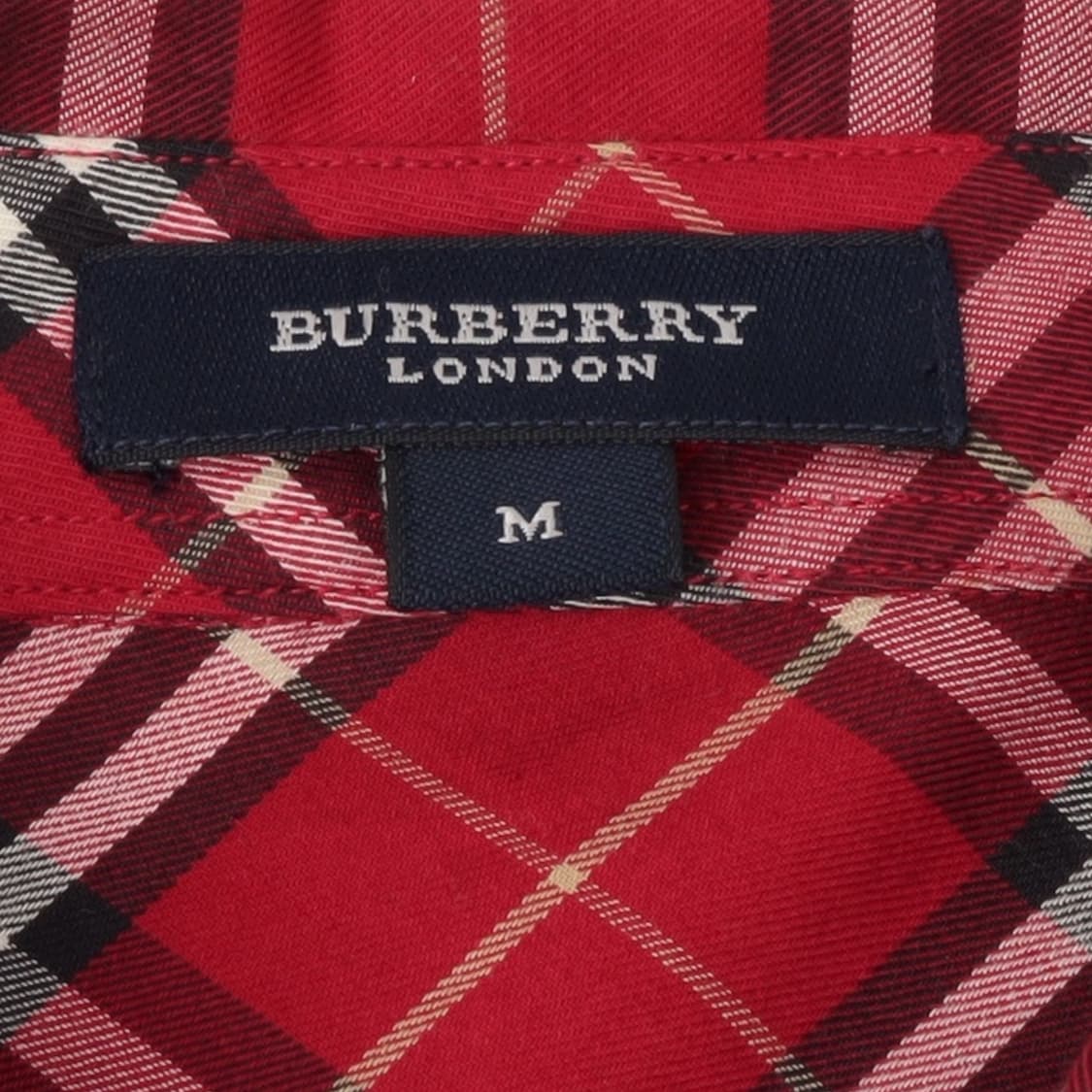 버버리 런던 우먼스 레드 노바체크 셔츠 상품이미지8