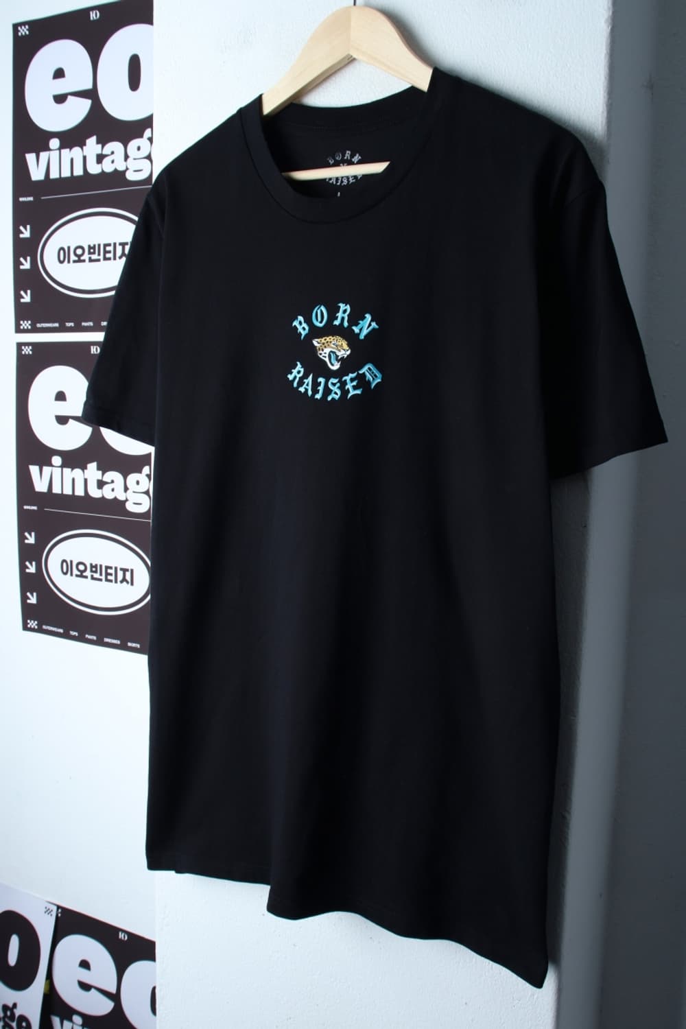 (L-XL) 본앤레이즈드 반팔 티셔츠 NFL 잭슨빌 재규어스-H33597 상품이미지1