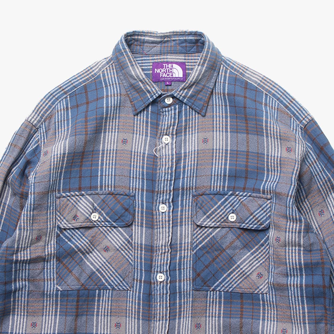  PURPLE LABEL "Blue Check Shirts" 상품이미지2