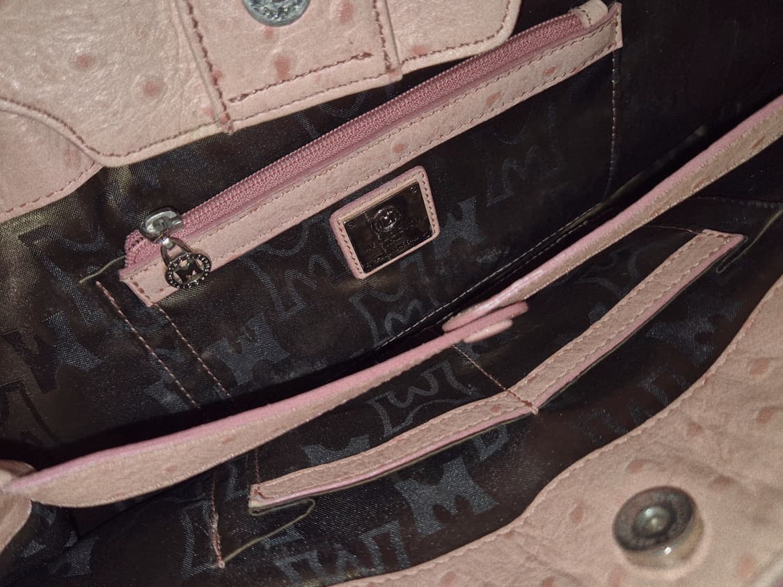 METROCITY peach pink chain leather Bag 상품이미지3