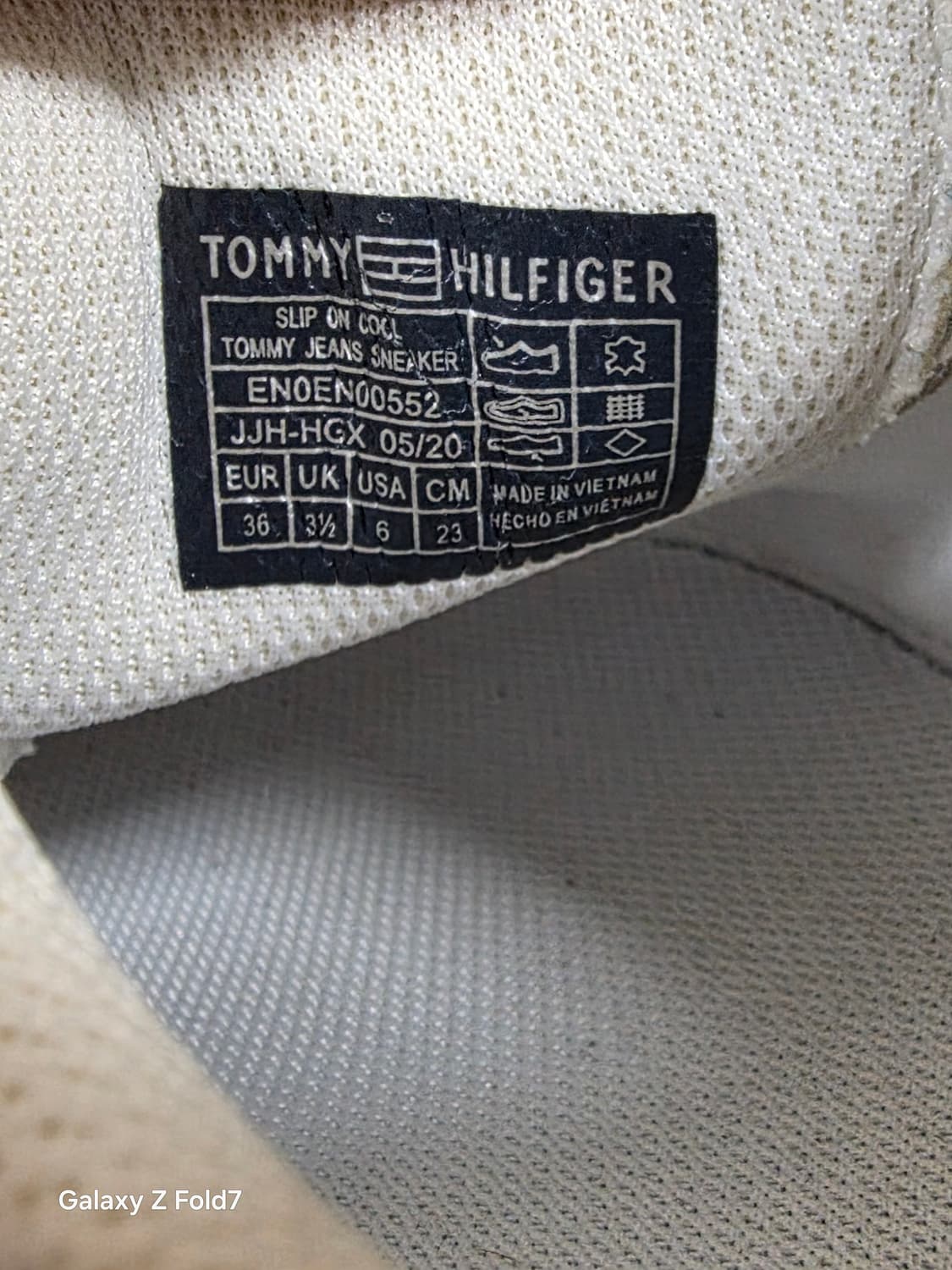 타미진스 화이트 스니커즈 슬립온 Jaz [230mm] 상품이미지10