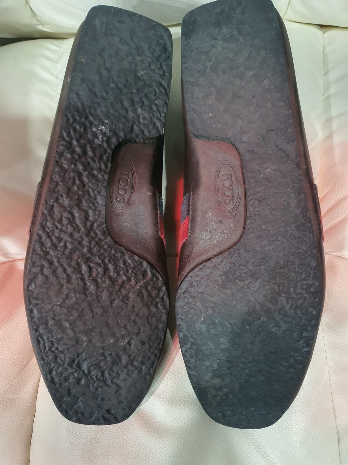 토즈 남성 브라운 가죽 로퍼 상품이미지3