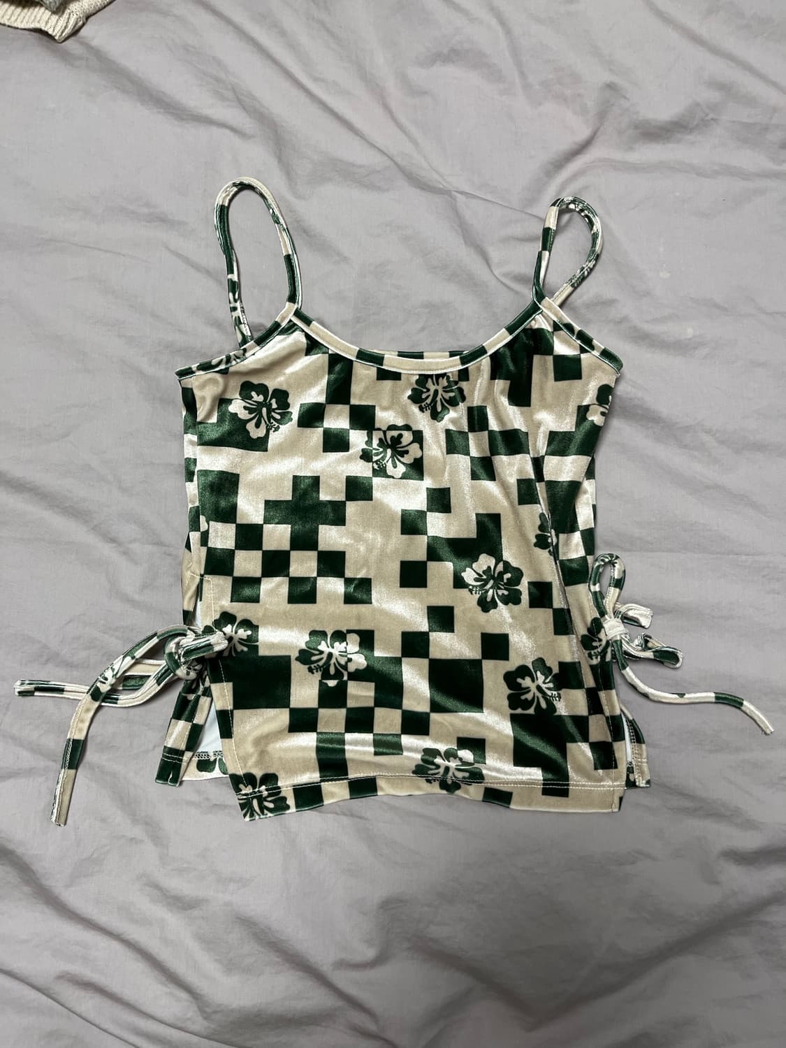 김아홉 체크메이트 슬리브리스 상품이미지2